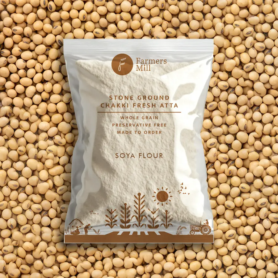 Freshly Milled Soya Atta - Image 2