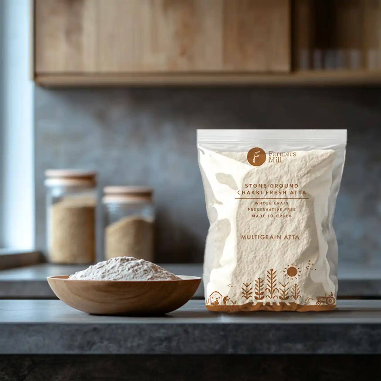 Freshly Milled Multigrain with Wheat Atta