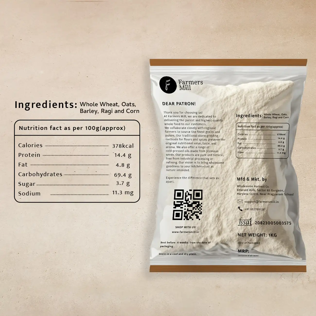 Freshly Milled Multigrain with Wheat Atta - Image 4