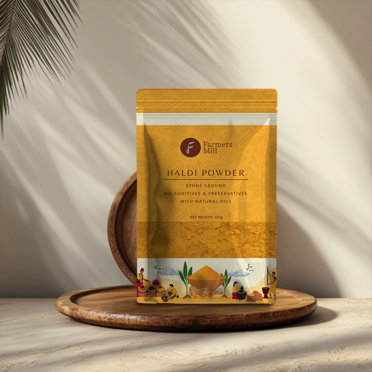 Stone Ground Haldi Powder