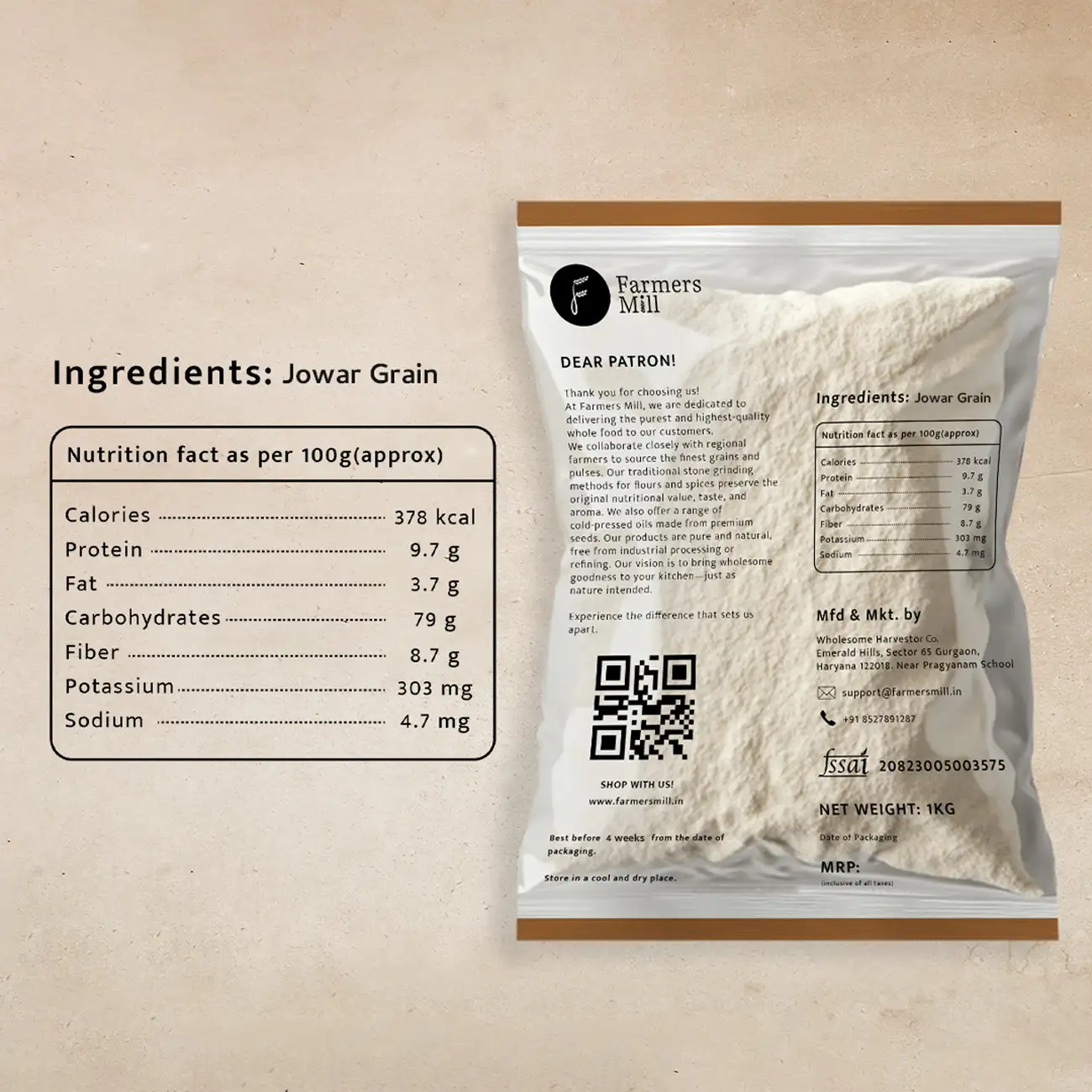 Freshly Milled Jowar Atta - Image 4