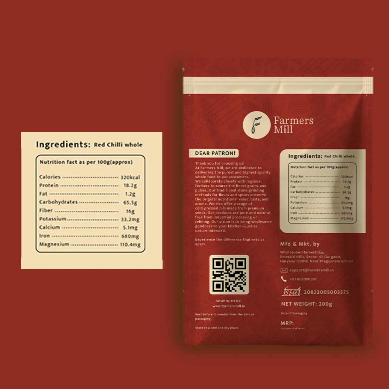 Stone Ground Kashmiri Chilli Powder - Image 4