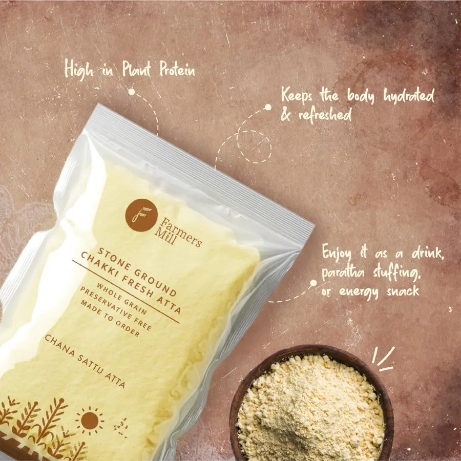 Freshly Milled Chana Sattu - Image 3