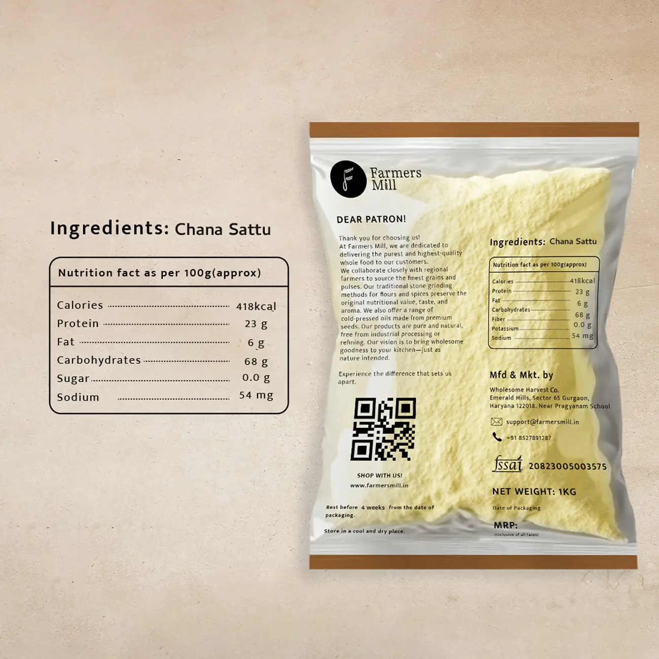 Freshly Milled Chana Sattu - Image 4