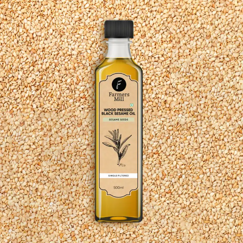 Sesame Oil, Wood-Pressed, Unrefined - Image 2